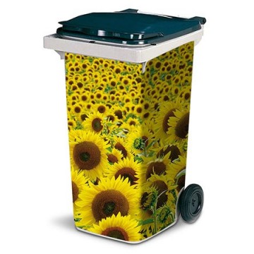 Décor de poubelle - Van Gogh